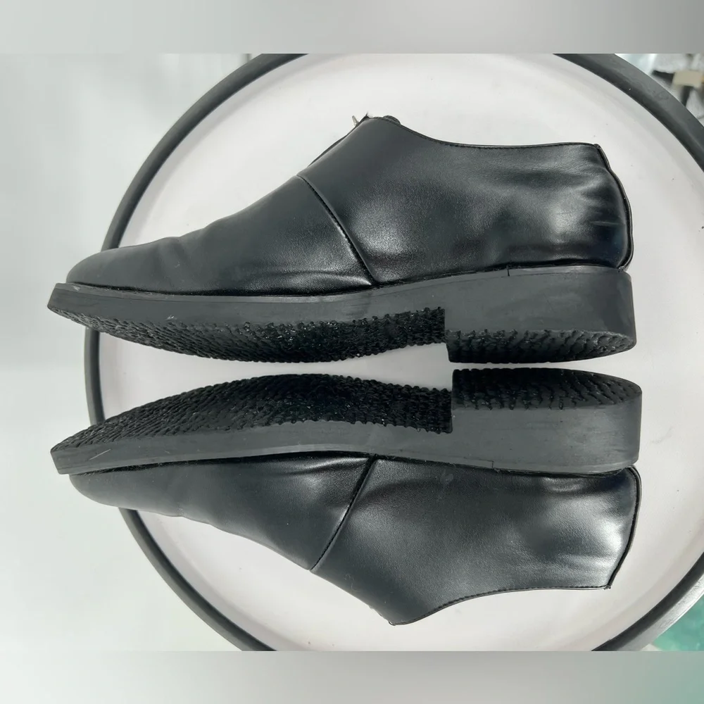 GIUSEPPE ZANOTTI‎ ITALIAN BLACK LEATHER SHOES